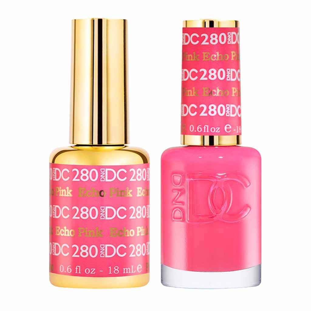 Duo Gel - DC280 Echo Pink Diamond Nail Supplies