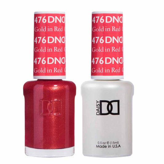 Duo Gel - 476 Gold in Red Diamond Nail Supplies
