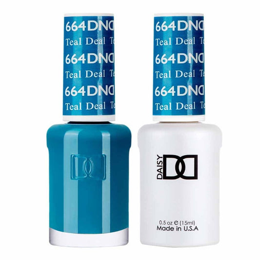 Duo Gel- 664 Teal Deal Diamond Nail Supplies