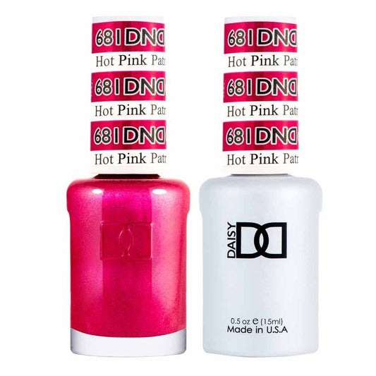 Duo Gel- 681 Hot Pink Patrol Diamond Nail Supplies