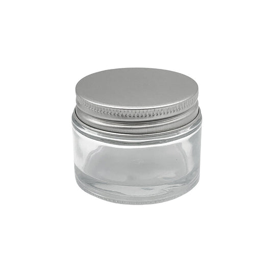 Glass Jar With Lid 28ml Diamond Nail Supplies