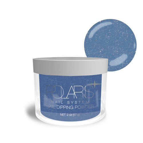 Dip Powder - PPC001 Metallic Light Blue Diamond Nail Supplies