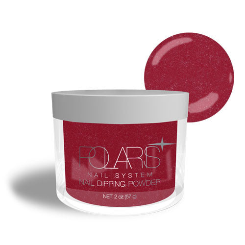 Dip Powder - PPC024 Flash Rose Red Diamond Nail Supplies