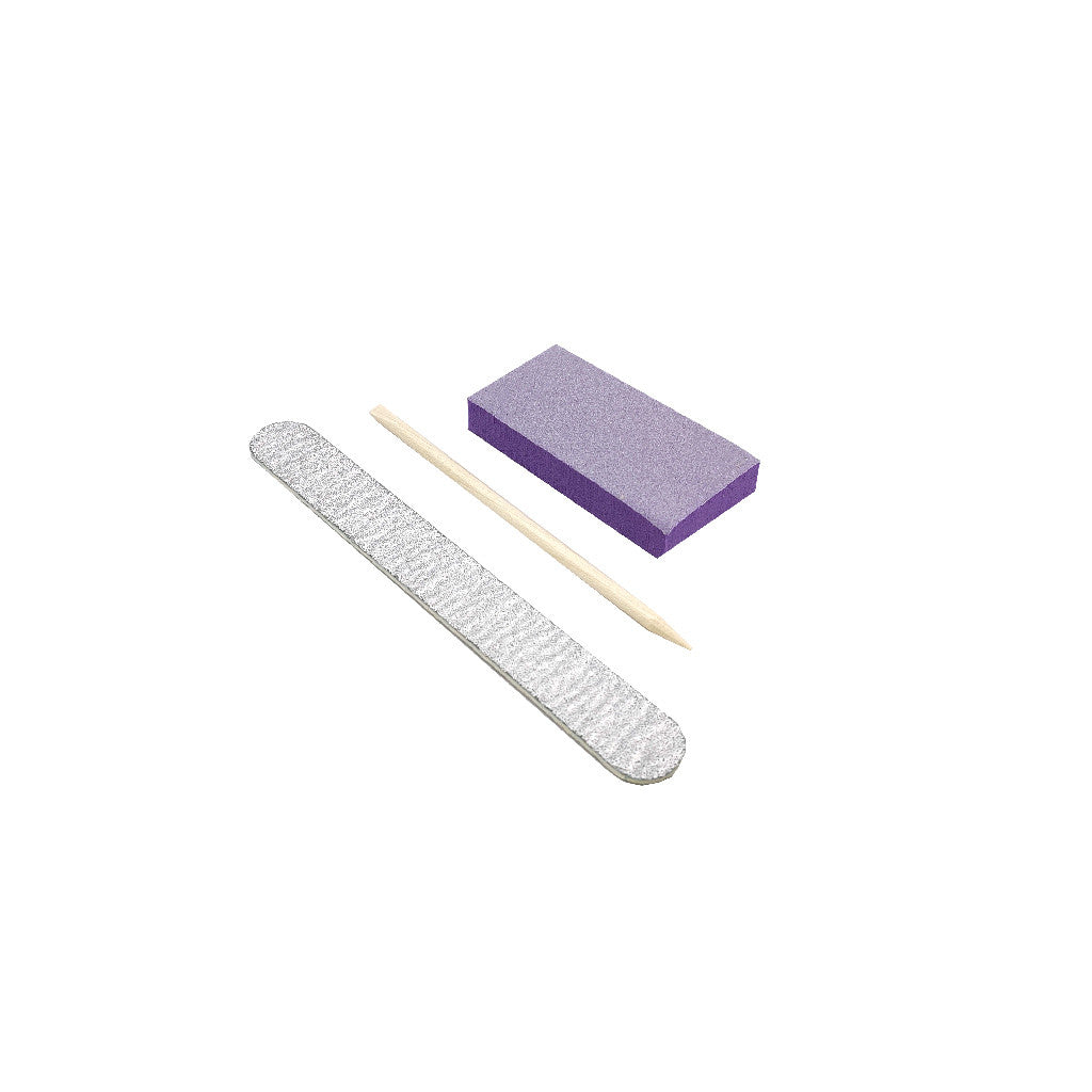 Disposable Manicure Kit 3pc Diamond Nail Supplies