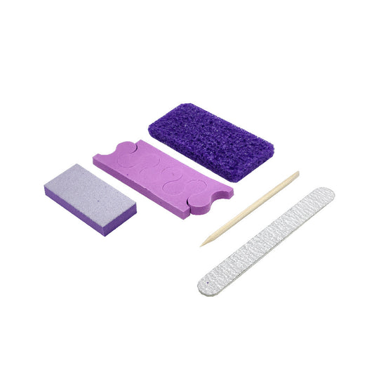 Disposable Pedicure Kit 5pc Diamond Nail Supplies