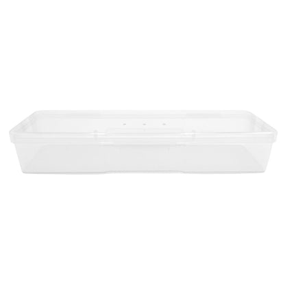 Clear Rectangle Container Diamond Nail Supplies
