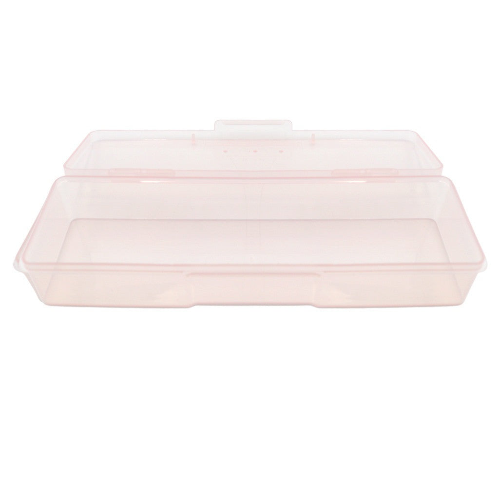 Pink Rectangle Container Diamond Nail Supplies