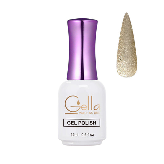 Silver Cat Eyes Gel - CE17 Champagne Gold