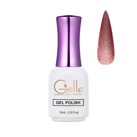 Silver Cat Eyes Gel - CE21 Rose Petal