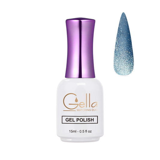 Silver Cat Eyes Gel - CE27 Blue Moon