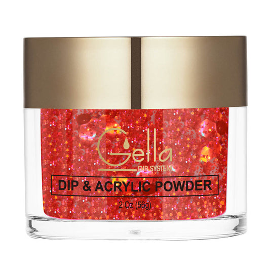 Dip & Acrylic Powder - D123 Stawberry Sprinkles Diamond Nail Supplies