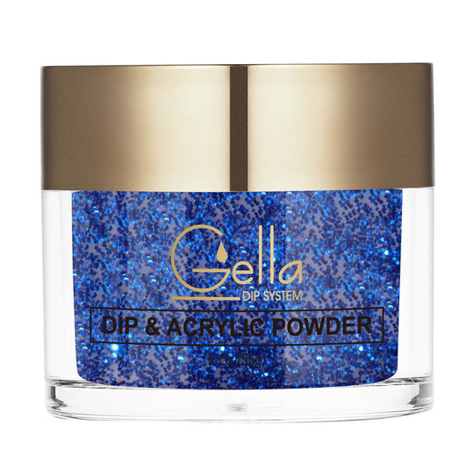 Dip & Acrylic Powder - D129 Bling On Blue Diamond Nail Supplies