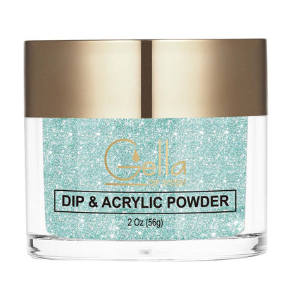 Reflective Dip & Acrylic Powder - D147 Viridian Sparkle Diamond Nail Supplies