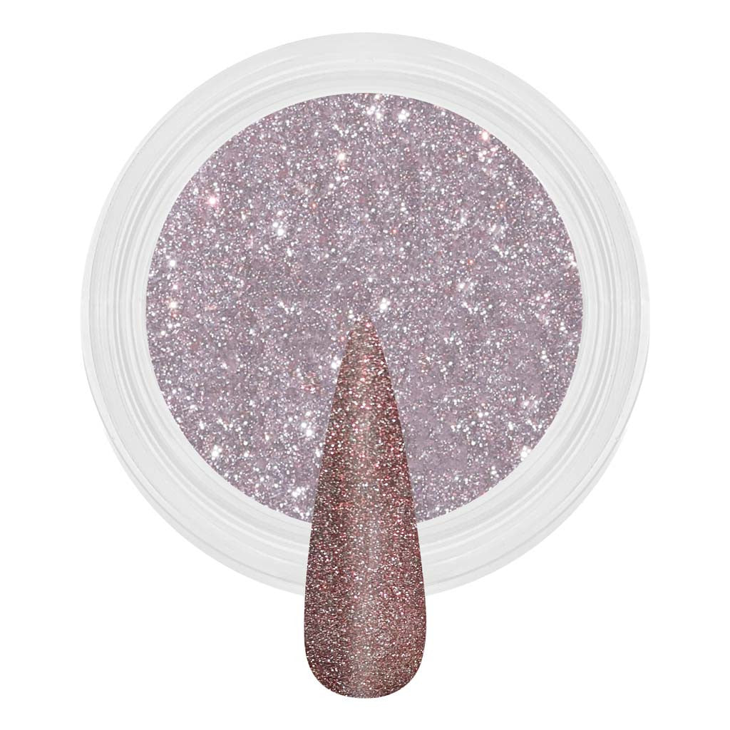 Reflective Dip & Acrylic Powder - D154 Rose Gold Diamond Nail Supplies