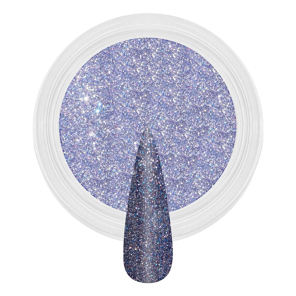 Reflective Dip & Acrylic Powder - D157 Deep Lavender Diamond Nail Supplies