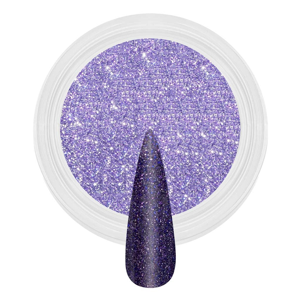 Reflective Dip & Acrylic Powder - D162 Crystal Amethyst Diamond Nail Supplies