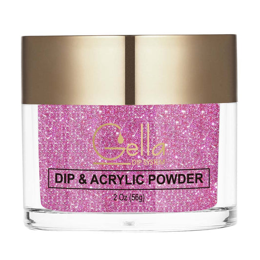 Reflective Dip & Acrylic Powder - D163 Magic Magenta Diamond Nail Supplies