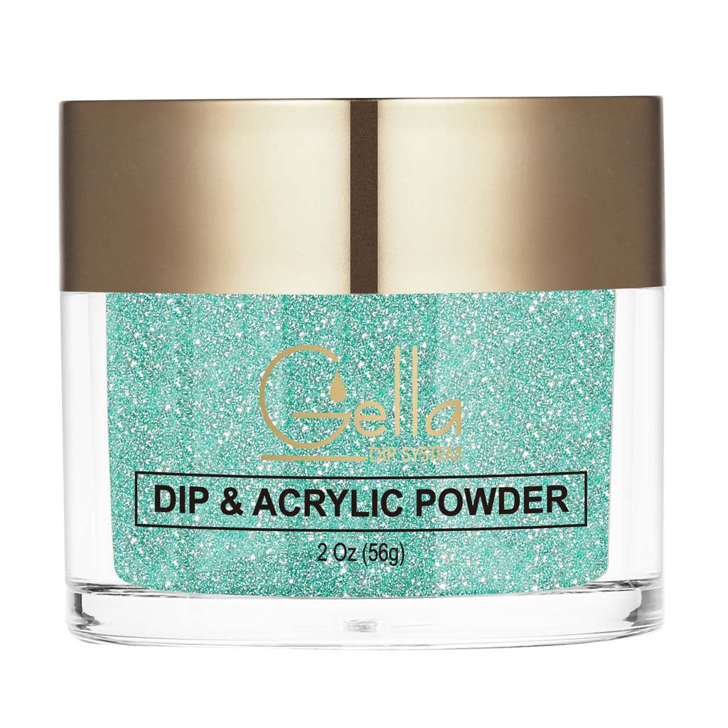 Reflective Dip & Acrylic Powder - D176 Minty Glow Diamond Nail Supplies