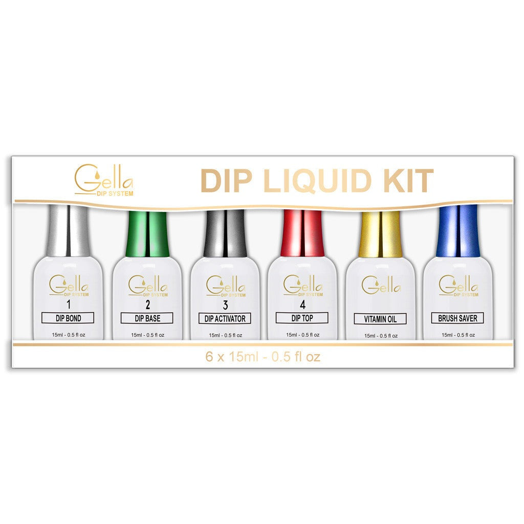 Gella Dip Liquid Starter Kit Diamond Nail Supplies