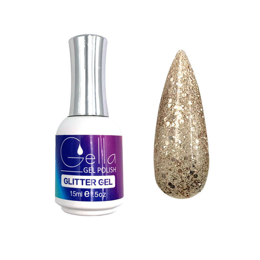 Gella Glitter Gel - 12 Diamond Nail Supplies