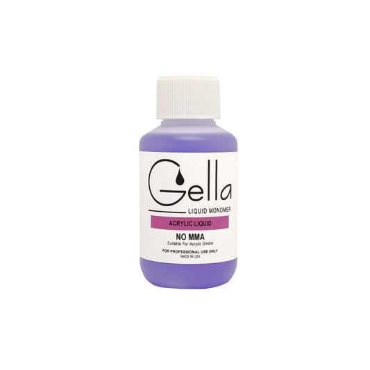 Gella Acrylic Liquid Monomer MMA FREE 125ml Diamond Nail Supplies