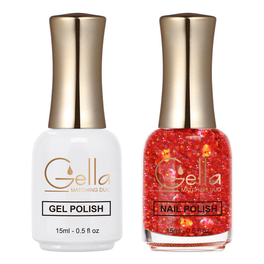 Matching Duo - GN123 Stawberry Sprinkles Diamond Nail Supplies
