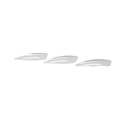 Gella Full Tips Almond Medium Clear 1-9 504pc Diamond Nail Supplies