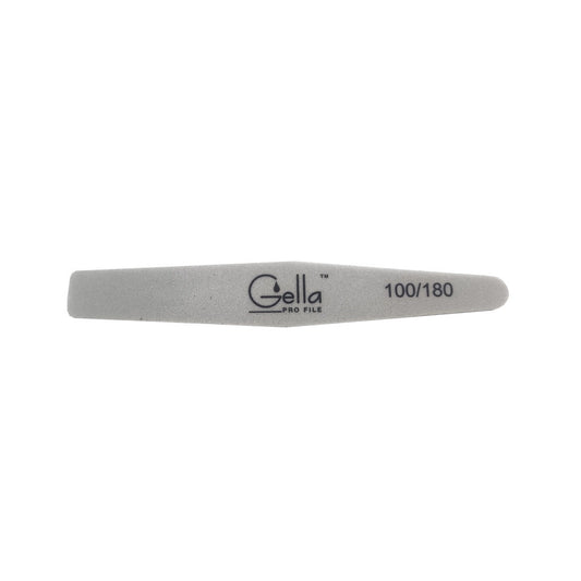 Gella Rhombus Sponge Grey Buffer Pro File 100/180 Diamond Nail Supplies