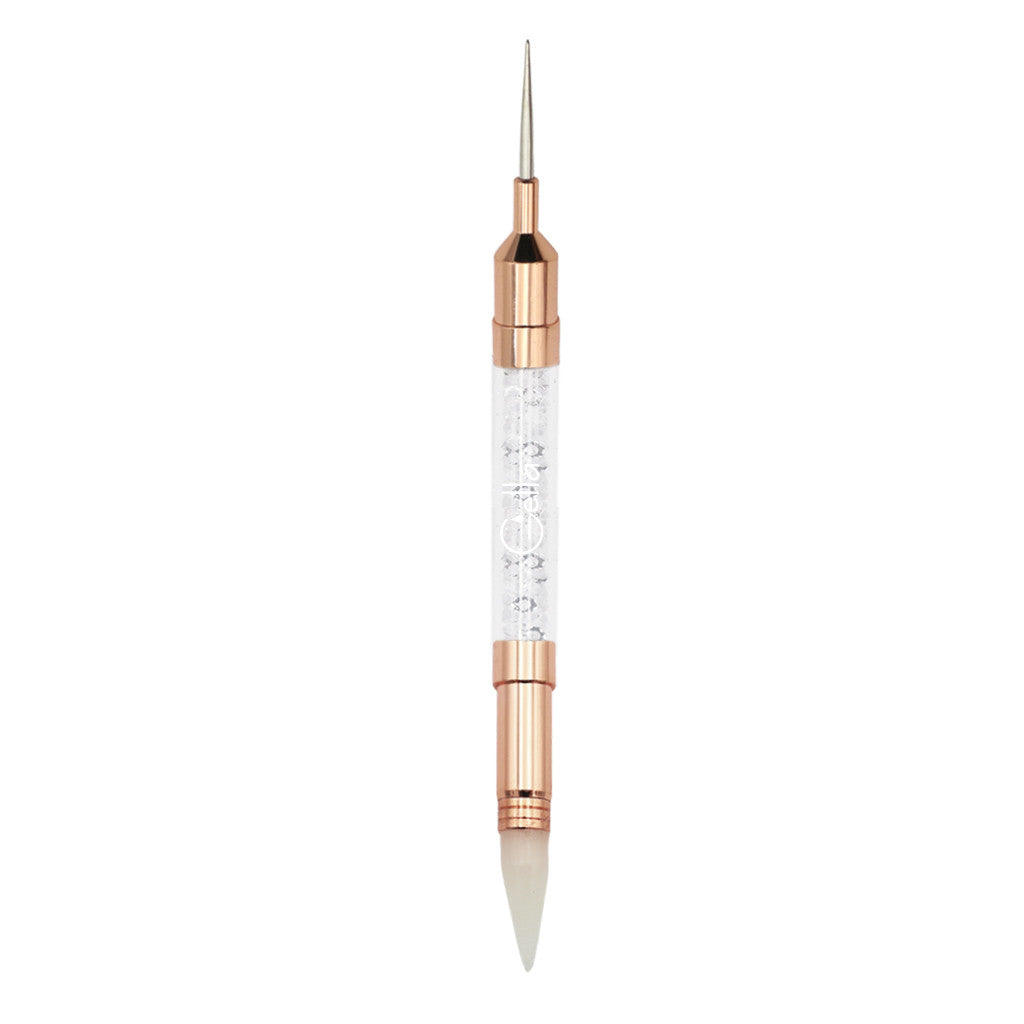 Rose Gold Crystal Wax Pen & Dotting Tool Diamond Nail Supplies
