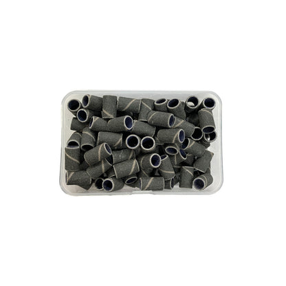 GE Sanding Bands Fine Black 100pc Diamond Nail Supplies