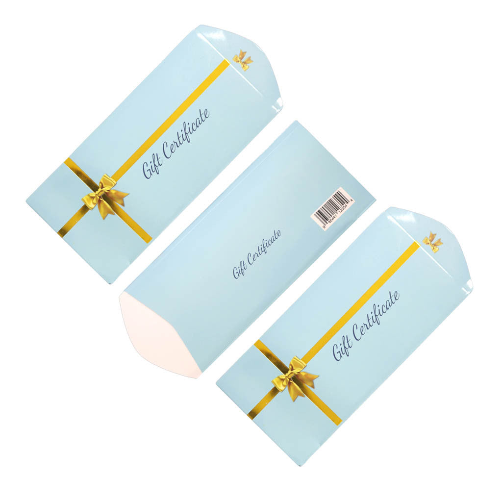 Gift Certificate Envelope Blue - 25 pcs Diamond Nail Supplies