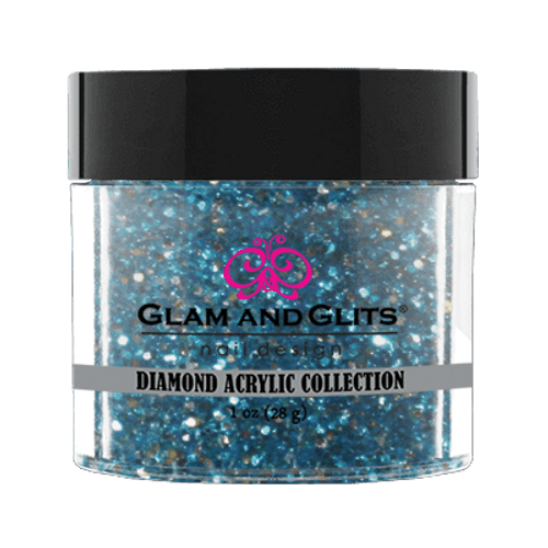 Acrylic Powder - DA54 Icey Blue Diamond Nail Supplies