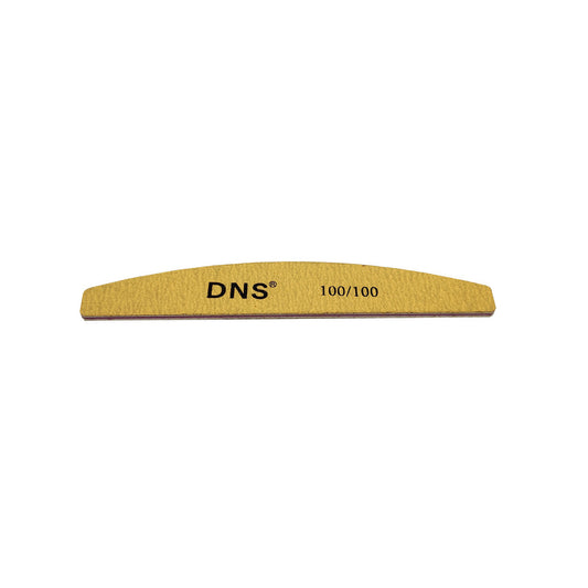 DNS File Half Moon Gold & Pink 100/100 Diamond Nail Supplies