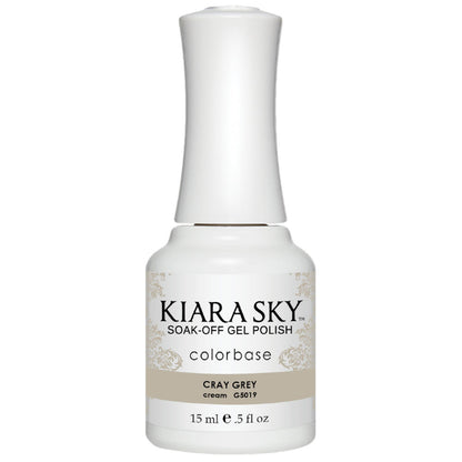 Gel Polish - G5019 Cray Grey Diamond Nail Supplies