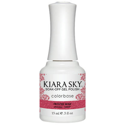 Gel Polish - G5029 Frosted Wine Diamond Nail Supplies