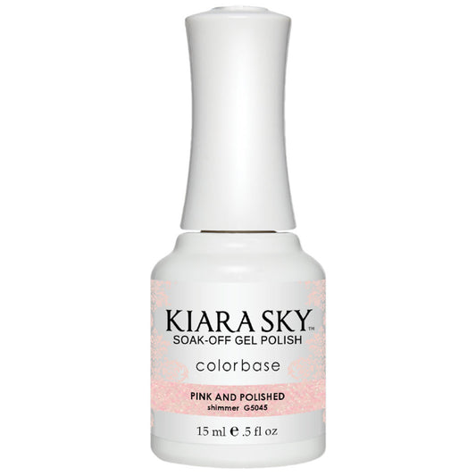 Gel Polish - G5045 Pink And Polished Diamond Nail Supplies