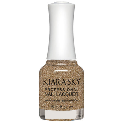 Nail Lacquer - N5017 Dripping In Gold Diamond Nail Supplies