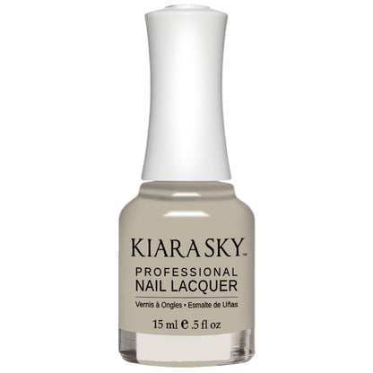 Nail Lacquer - N5019 Cray Grey Diamond Nail Supplies