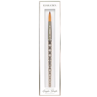 Acrylic Brush 100% Kolinsky #08 - Black