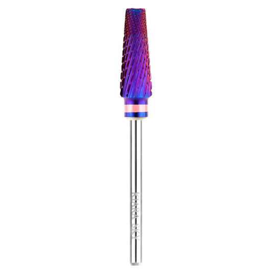 Drill Bit Pro 5 in 1 XC-M-XXF Purple 3/32" Diamond Nail Supplies