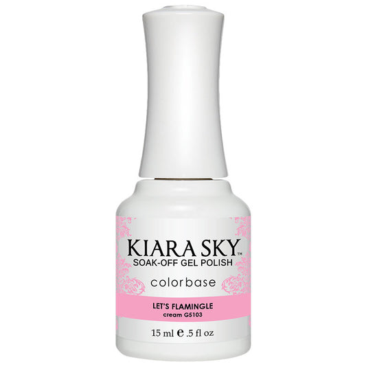 Gel Polish - G5103 Let's Flamingle Diamond Nail Supplies