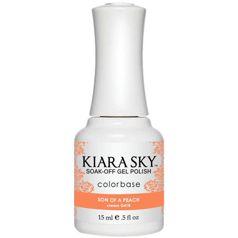 Gel Polish - G418 Son Of A Peach Diamond Nail Supplies