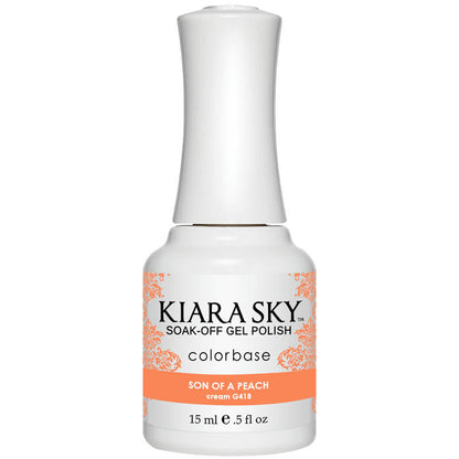 Gel Polish - G418 Son Of A Peach Diamond Nail Supplies