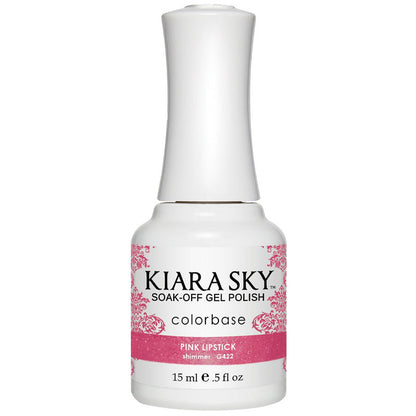 Gel Polish - G422 Pink Lipstick Diamond Nail Supplies