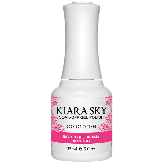Gel Polish - G453 Back To The Fuchsia Diamond Nail Supplies