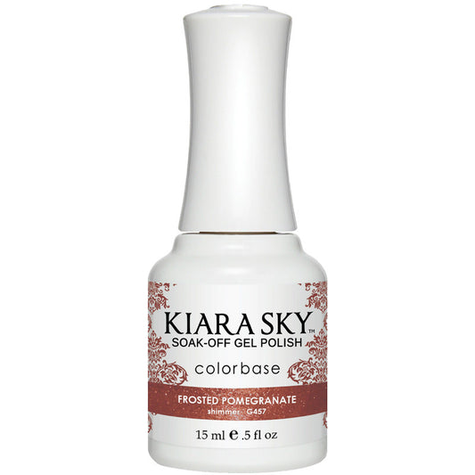 Gel Polish - G457 Frosted Pomegranate Diamond Nail Supplies