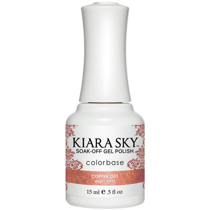 Gel Polish - G470 Copper Out Diamond Nail Supplies