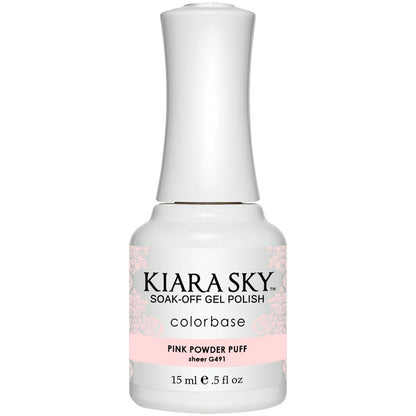 Gel Polish - G491 Pink Powderpuff Diamond Nail Supplies