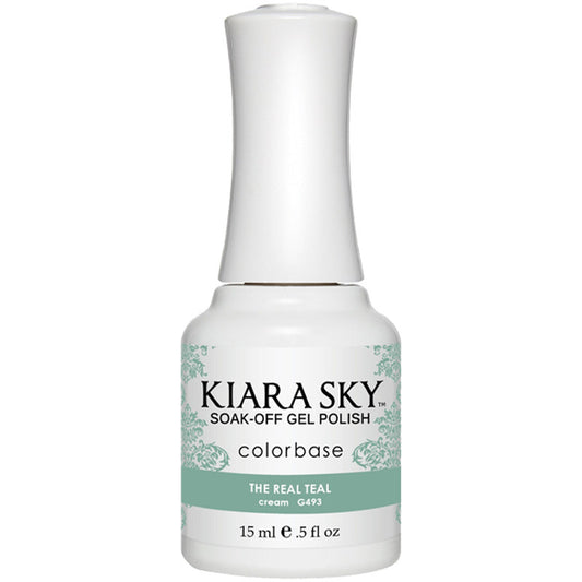 Gel Polish - G493 The Real Teal Diamond Nail Supplies