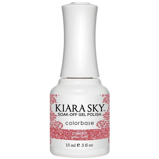 Gel Polish - G498 Confetti Diamond Nail Supplies